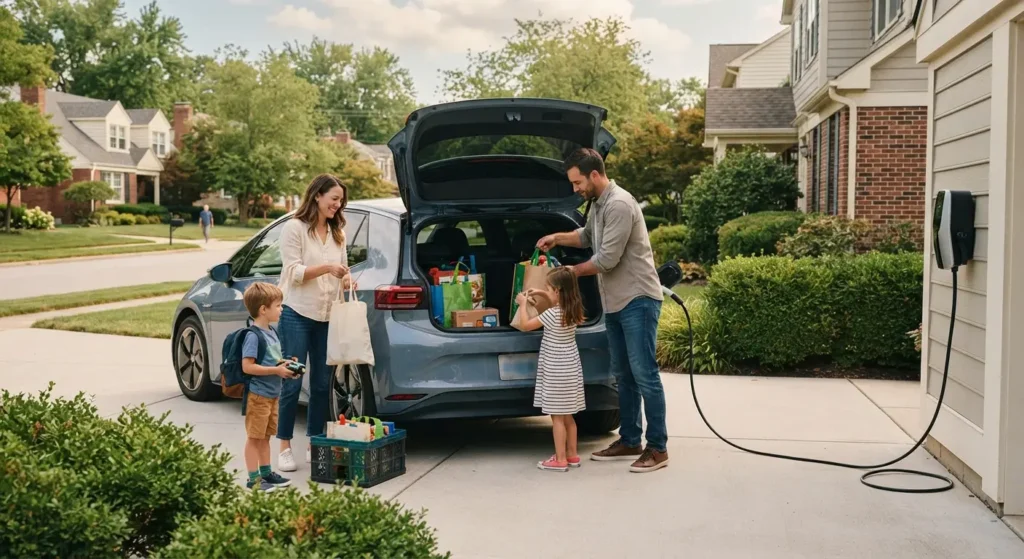 Affordable electric car for daily commuting