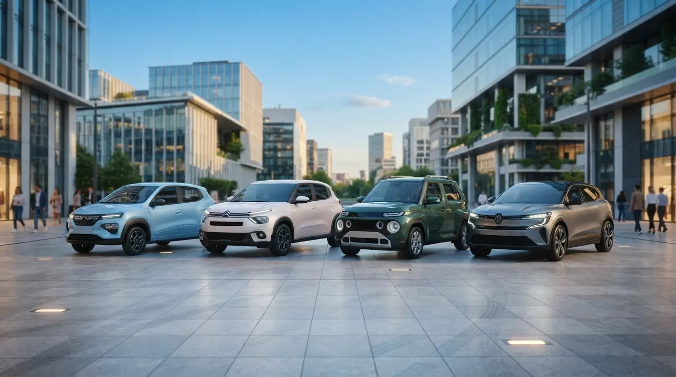 Cheapest electric cars 2026 comparison line