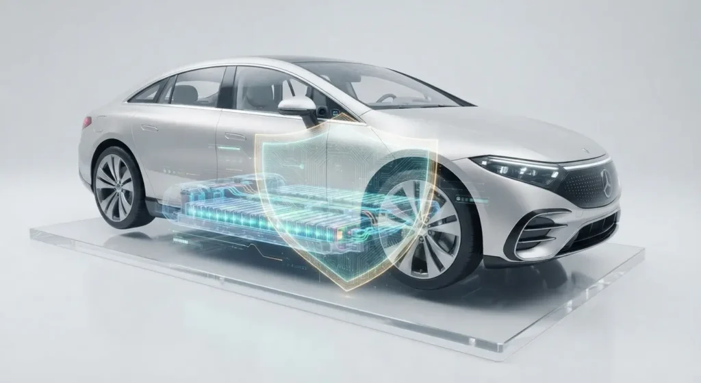 EV battery warranty illustration