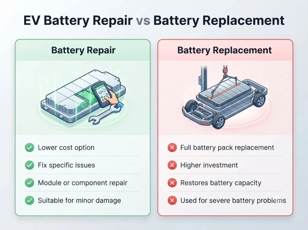 Electric car battery lifespan and factors affecting EV battery degradation