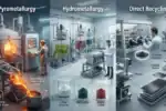 EV battery recycling process from collection and dismantling to material recovery