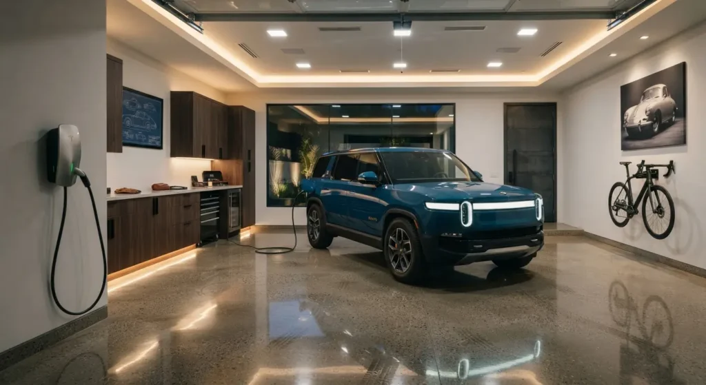 Electric vehicle charging at home using a Level 2 charger
