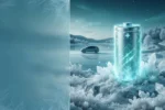 Sodium-ion battery technology explained, showing how sodium ions move between the cathode and anode to store and release energy.
