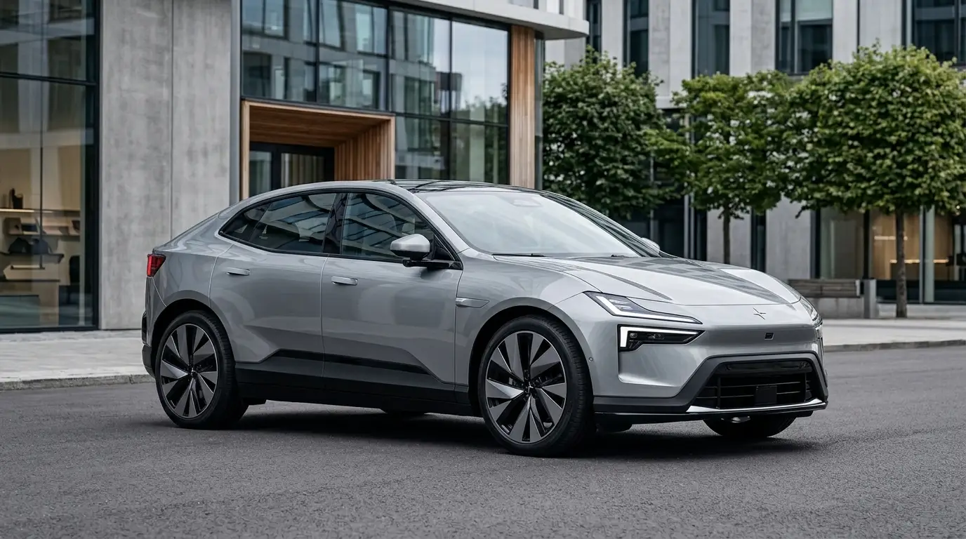 Polestar 4 electric SUV coupe